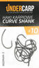 Undercarp Teflonowe haki karpiowe CURVE SHANK 2