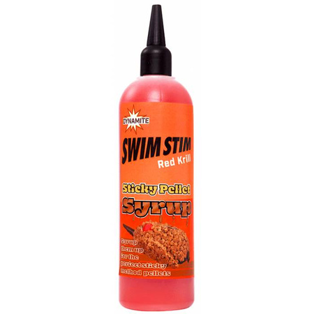 Dynamite Baits Sticky Pellet Syrup Swim Stim Red Krill 300ml