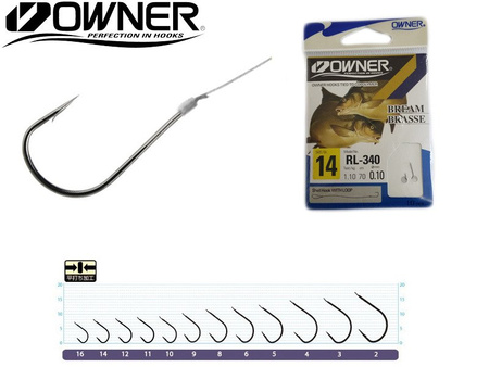 Owner RL-340 Chinta size 18