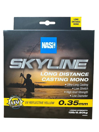 Nash Skyline Mono UV Yellow 1000m