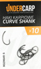 Undercarp Teflonowe haki karpiowe CURVE SHANK 6
