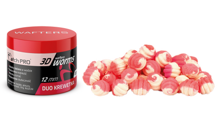 MatchPro 3D Worms Wafters Duo Krewetka 12mm 25g
