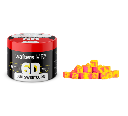 MatchPro 6D MFA Wafters Duo SweetCorn 6x6mm 20g