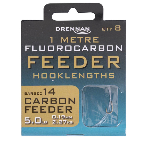 Drennan Fluorocarbon Feeder Carbon Feeder 1 m size 14
