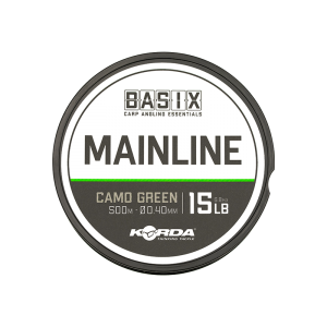 Korda Basix Mainline Camo Green 15lb 0.40mm 500m