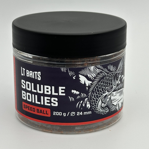 LT Baits Speed Ball Soluble Boilies 24mm 200gr
