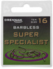 Drennan Super Specialist Barbless size 6 - Haczyki 10 szt.