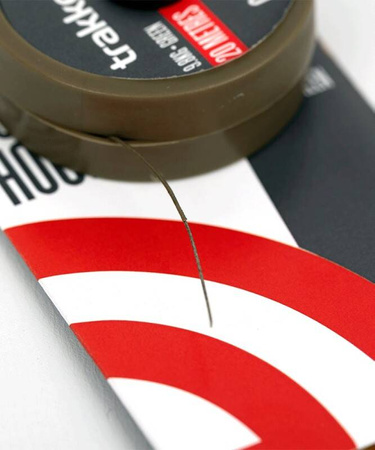 Trakker Soft Coated Hooklink Green 20lb 20m