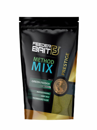 Feeder Bait Prestige Method Mix Green Feeder Betaine 800g