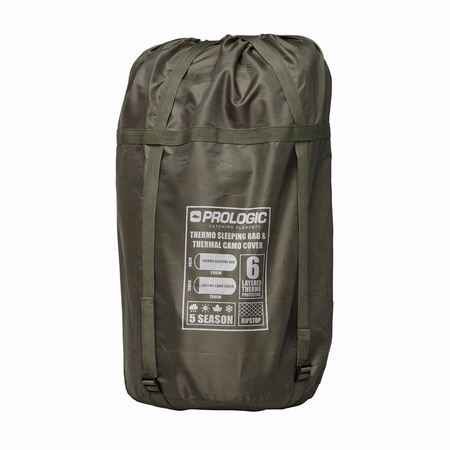 Prologic Element Comfort Sleeping Bag & Thermal Camo Cover 5 Season