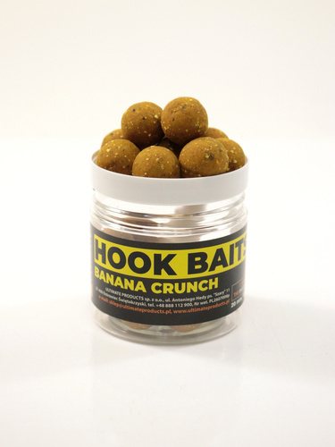 Ultimate Products Banana Crunch Hook Baits 20mm 100g