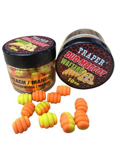 Traper Duo Color Maggot Wafters Brzoskwinia Mango 10mm
