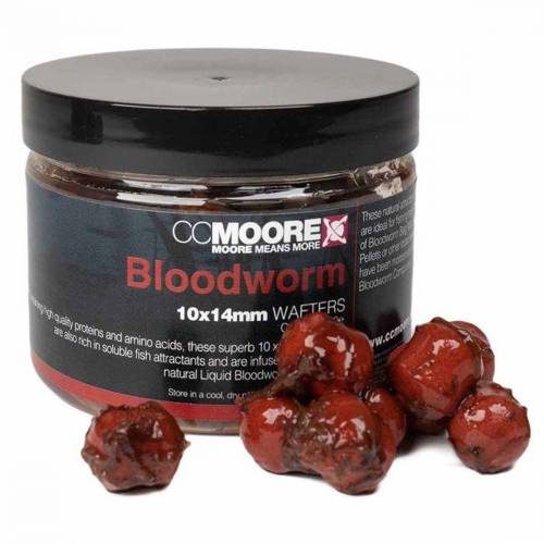CC Moore Bloodworm Wafters 10x14mm