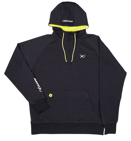 Matrix Minimal Black Marl Lime Hoody