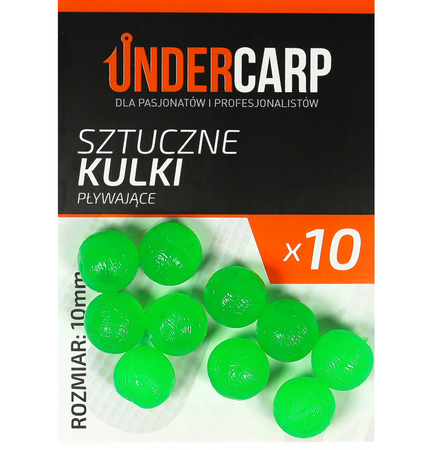 Undercarp Sztuczne kulki pływające – zielone
