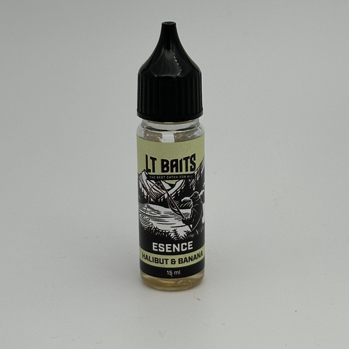 LT Baits Esence Halibut Banana 15ml