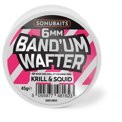 Sonubaits BandUm Wafter Krill & Squid 6mm