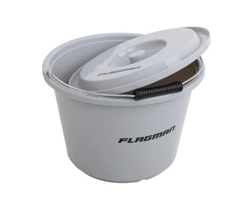 Flagaman Bucket With Cover 12L