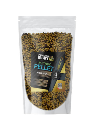 Feeder Baits Prestige Method Pellet Fishmeal Natural 4mm 800g