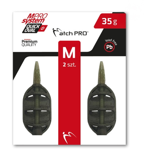 MatchPro MPRO System Method Quick Oval Medium 35g