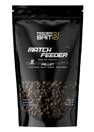 Feeder Bait Match Feeder Pellet  9mm 800g