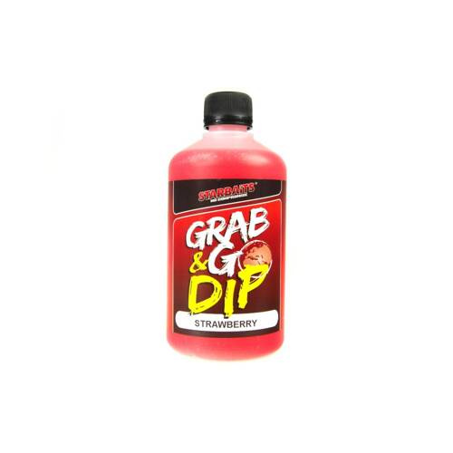 Starbaits Grab Go&Dip Strawberry 500ml