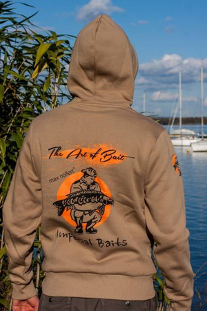 Imperial Baits ''The Art of Bait" Hoodie Cream