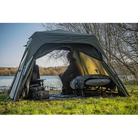 Solar SP Quick Up Shelter Green MkII + Groundsheet