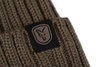 Fox Heavy Knit Booble Hat Olive