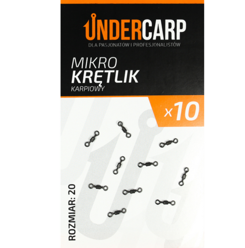 Undercarp Mikro krętlik karpiowy rozmiar 20