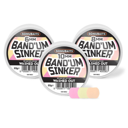 Sonubaits BandUm Sinkers Washed Out 8mm