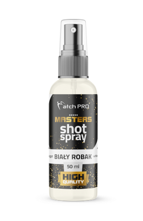 MatchPro Masters Shot Spray Biały Robak 50ml