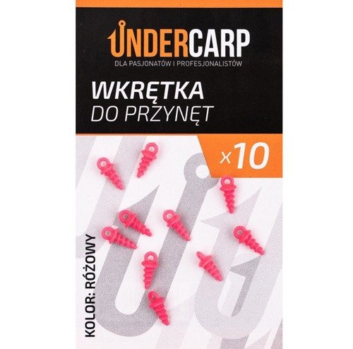 Undercarp Wkrętka do przynęt - różowy