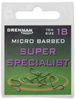 Drennan Super Specialist Micro Barbed size 20 - Haczyki 10szt.