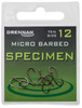 Drennan Specimen Micro Barbed size 4 - Haczyki 10szt.