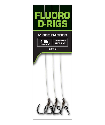 Fox Edges Illusion Fluoro D Rigs 4 (x3)