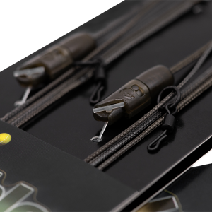 Korda Leadcore Leaders Heli Safe Gravel / Brown 1m 2 szt.
