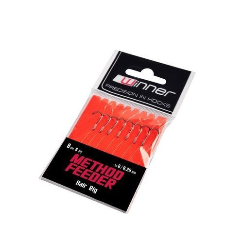 Winner Method Feeder przypon włosowy nr 12 / 0,20 / 8 cm / 7szt