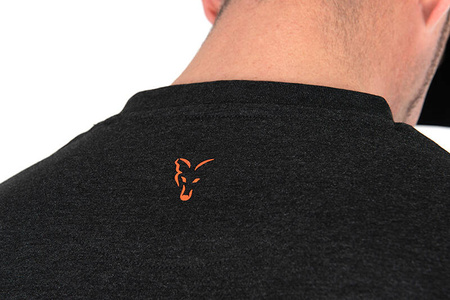 Fox Collection T-Shirt Black Orange