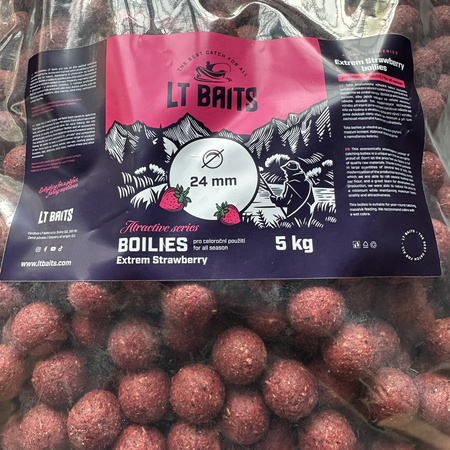 LT Baits Extreme Strawberry 24mm 5kg