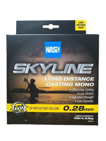 Nash Skyline Mono UV Yellow 1000m