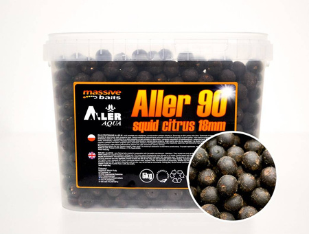 Massive Baits Aller 90 Squid Citrus 18mm 5kg