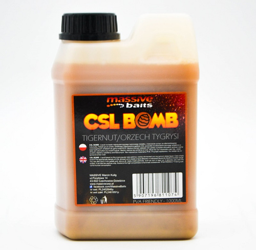 Massive Baits CSL Bomb Tigernut 1L