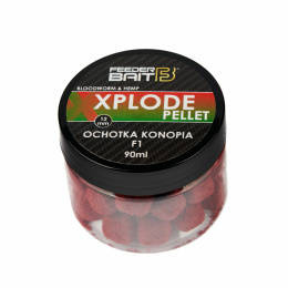 Feeder Baits Xplode Pellet F1 Ochotka / Konopie 12mm 90ml