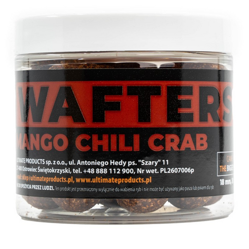 Ultimate Products Mango Chilli Crab Wafters 18mm