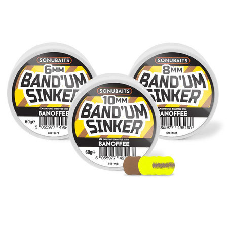 Sonubaits BandUm Sinkers Banoffee 8mm