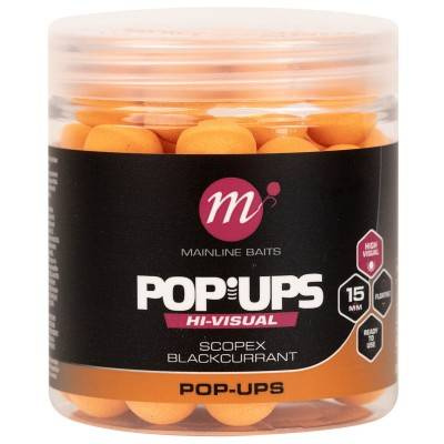 Mainline Scopex Blackcurrant Hi Visual Pop Ups 15mm