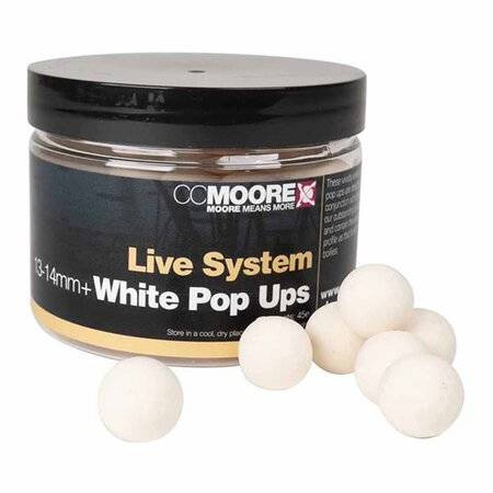 CC Moore Live System White Pop up + 13-14mm