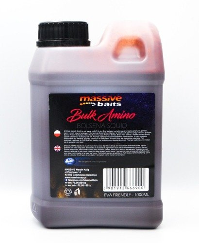 Massive Baits Bulk Amino Bolsena Squid 1000ml