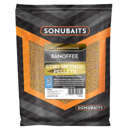 Sonubaits Banoffe Stiki Method Pellet 2mm 650g